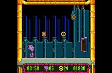 une photo d'Ã©cran de Super Widget sur Nintendo Super Nes